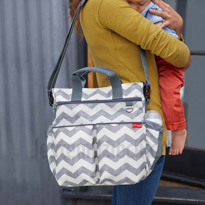 Torba Duo Signature Chevron Skip Hop_2
