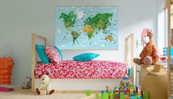 Mappka - pierwsza mapa dla dzieci z interaktywną appką Dziecko, LIFESTYLE - Dobra wiadomość dla małych podróżników – na rynku pojawiła się Mappka, dzięki której można odkrywać świat z wykorzystaniem nowych technologii. Mappka to niespotykana dotąd kombinacja mapy na ścianę i specjalnej aplikacji rozszerzonej rzeczywistości na tablety oraz smartfony.