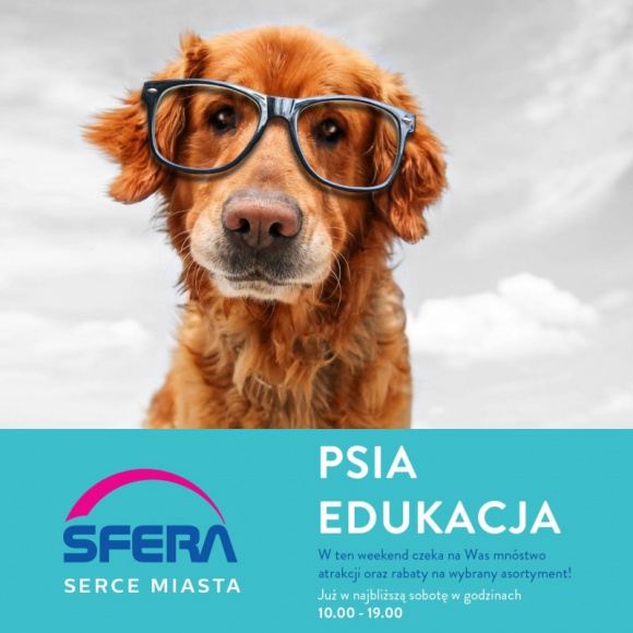 Psia Edukacja w Galerii SFERA Dziecko, LIFESTYLE - Po raz kolejny wracamy z lubianą i docenianą przez naszych klientów akcją Psiej Edukacji.