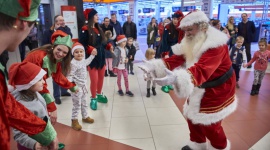 Spotkanie łódzkich Mikołajów w Porcie Łódź