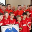 Dzieci pożegnają reprezentantów przed mundialem