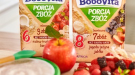 Odkryj to, co dobre dla maluszka – 6 nowych smaków kaszek BoboVita PORCJA ZBÓŻ