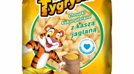 Tygryski z… kaszą jaglaną chrupią bardziej! Dziecko, LIFESTYLE - Niezawodne Tygryski mają dla maluchów i ich opiekunów coś absolutnie wyjątkowego! Ukochane chrupki i pałeczki kukurydziane z… kaszą jaglaną! To chrupiący smakołyk z dodatkiem wartościowej i zdrowej kaszy jaglanej – idealny zwłaszcza teraz, w jesienno-zimowym sezonie.