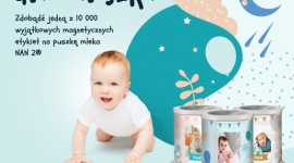 Puszka dla Maluszka od NAN 2 Dziecko, LIFESTYLE - W Kreatywnej Pracowni NAN 2 możesz zaprojektować wyjątkową etykietę magnetyczną z imieniem i zdjęciem swojego maluszka!