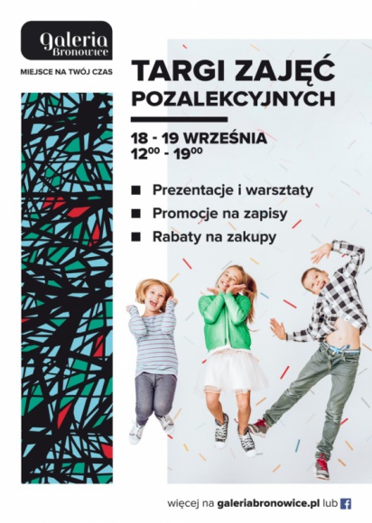 Targi Zajęć Pozalekcyjnych w Galerii Bronowice